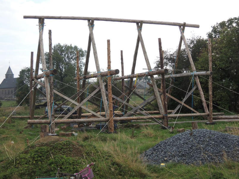 Lisses basses + montants verticaux...