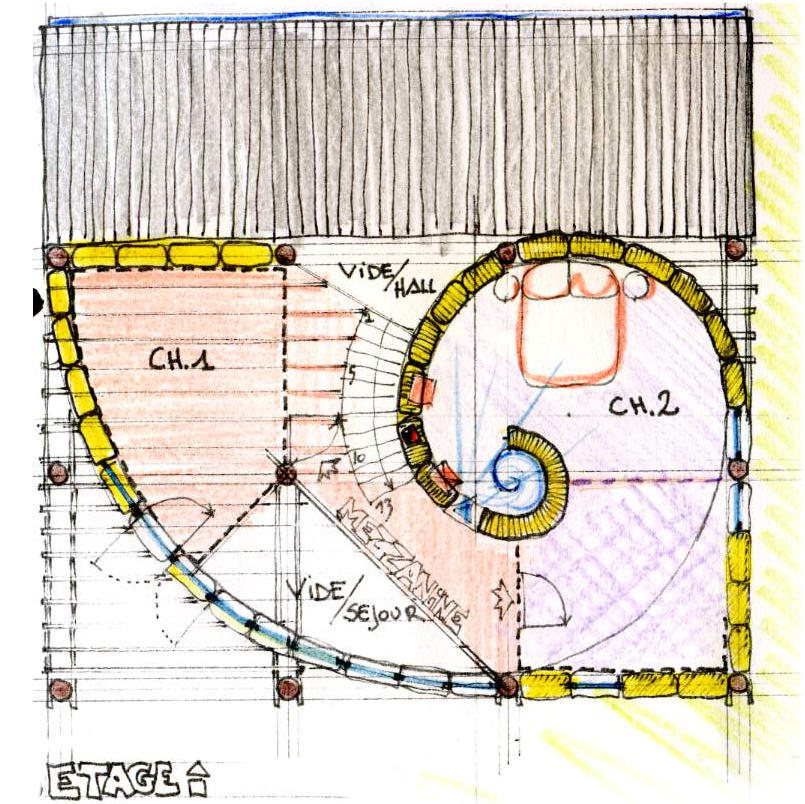 Plan du premier étage